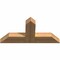 Ekena Millwork Portland Timber Gable Bracket, Western Red Cedar, 36"W x 18"H x 3 1/2"D x 5 1/2"F, 12/12 Pitch GBW036X18X0406POR00SWR - alternate 5